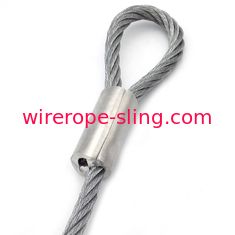 Van de de Kabeldraad van de Whipcheckveiligheid de Slang van de de Kabel Opheffende Slinger aan Hulpmiddel 1/8“ Diameter 125 psi